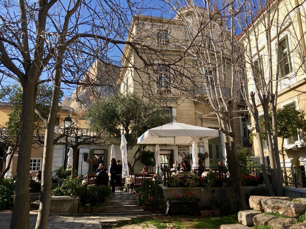 Ferienwohnung Athens Authentic Elegance At Acropolis Exterior foto