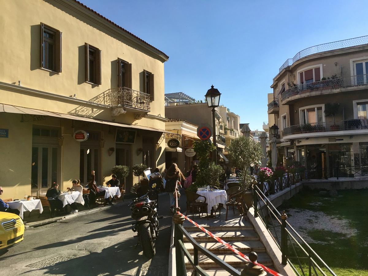 Ferienwohnung Athens Authentic Elegance At Acropolis Exterior foto