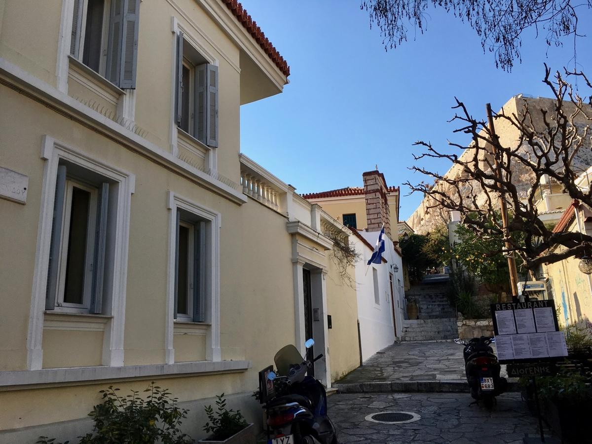 Ferienwohnung Athens Authentic Elegance At Acropolis Exterior foto