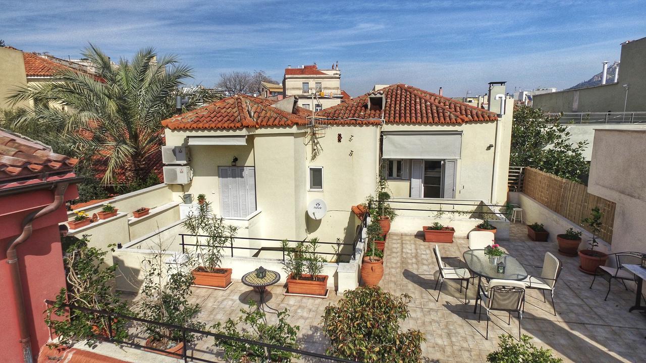 Ferienwohnung Athens Authentic Elegance At Acropolis Exterior foto
