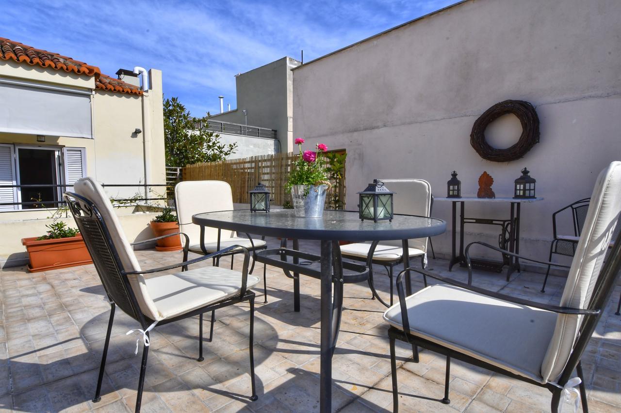 Ferienwohnung Athens Authentic Elegance At Acropolis Exterior foto