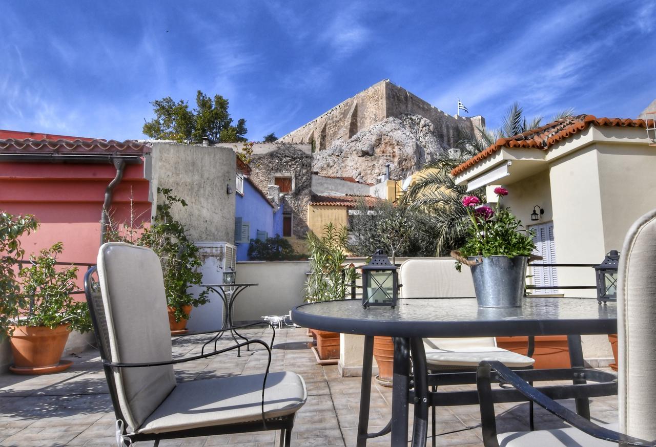 Ferienwohnung Athens Authentic Elegance At Acropolis Exterior foto